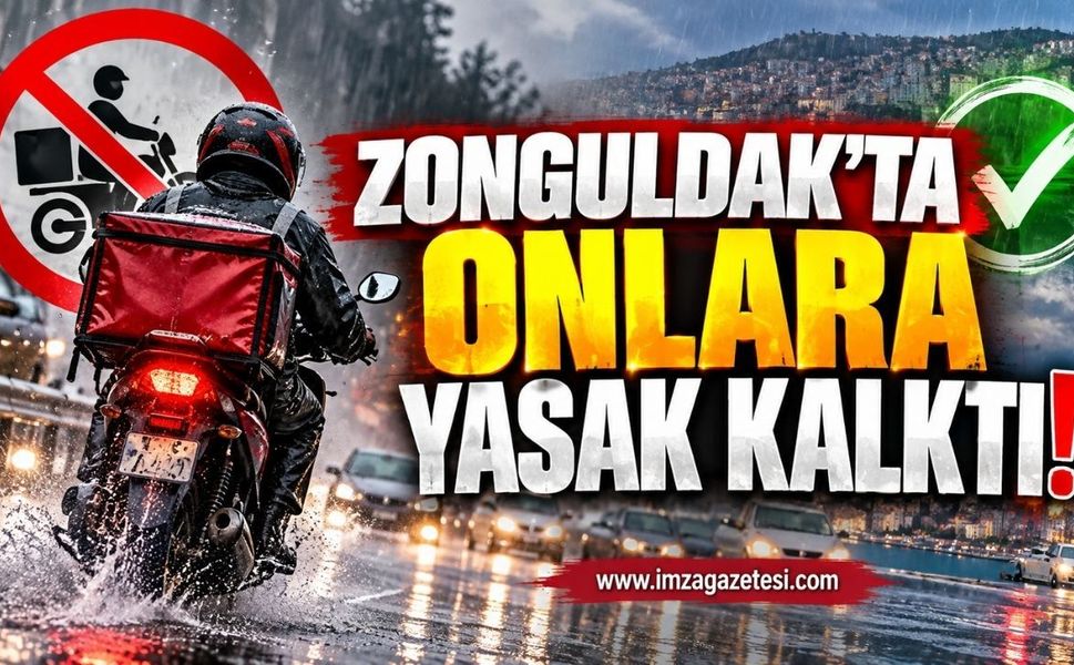 Zonguldak’ta Onlara Yasak Kalktı…