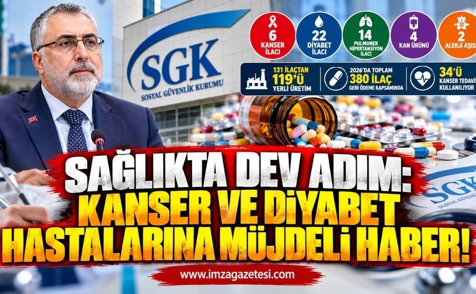 Sağlıkta Dev Adım:​ Kanser ve Diyabet Hastalarına Müjdeli Haber