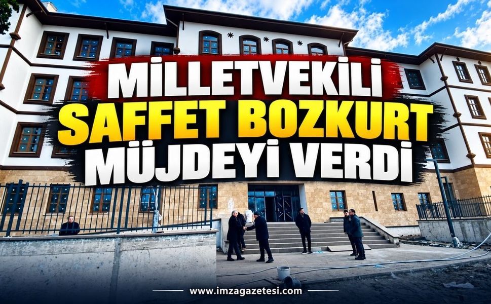 Milletvekili Saffet Bozkurt Müjdeyi Verdi
