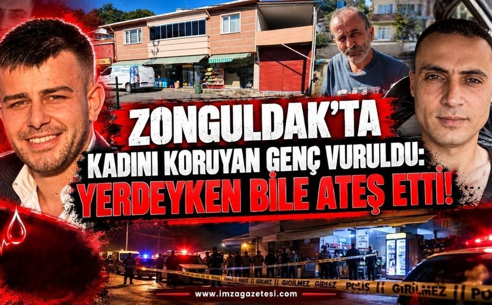 Zonguldak’ta Kadını Koruyan Genç Vuruldu: Yerdeyken Bile Ateş Etti