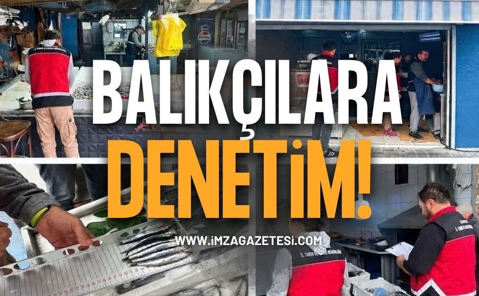 Balıkçılara Denetim