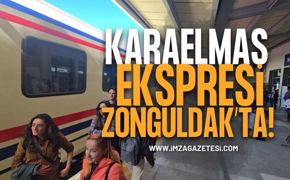 Turistik Karaelmas Ekspresi Zonguldak’ta