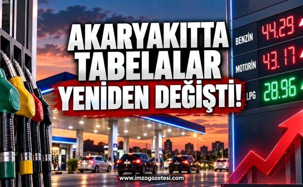 Akaryakıtta Tabelalar Yeniden Değişti