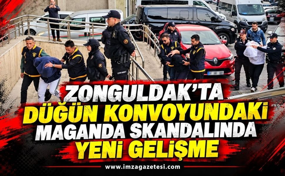 Zonguldak’ta Düğün Konvoyundaki Maganda Skandalında Yeni Gelişme