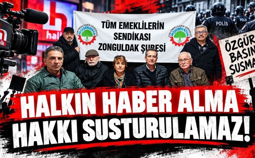 Emeklilerden Kayyım ve Basın Baskılarına Sert Tepki: Halkın Haber Alma Hakkı Susturulamaz!