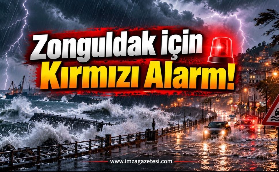 Zonguldak için Kırmızı Alarm!