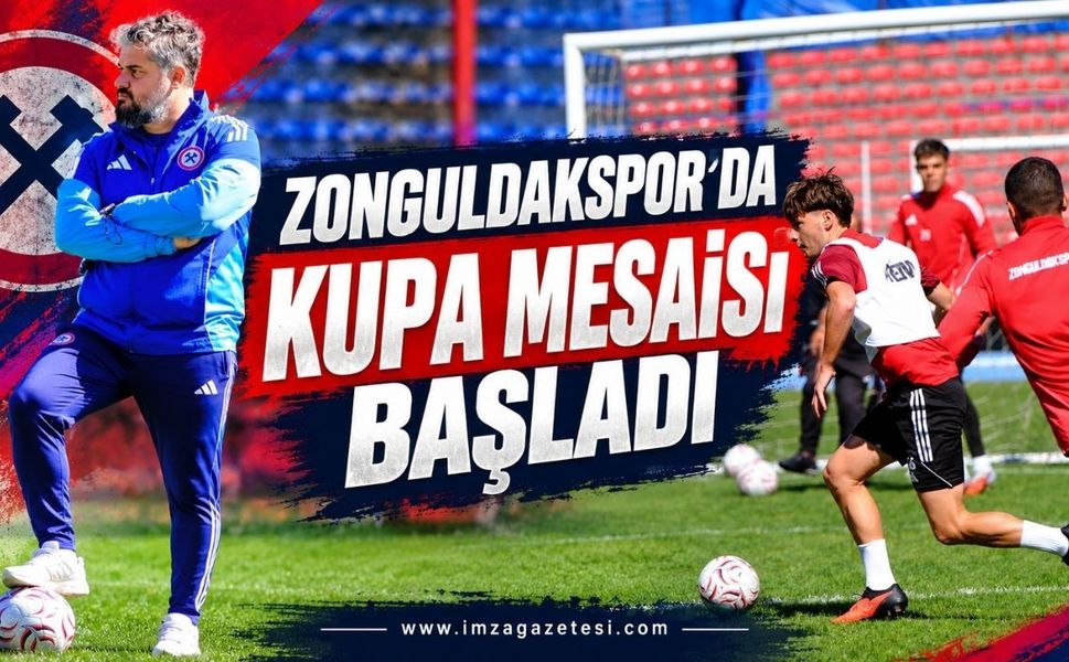 Zonguldakspor'da Kupa Mesaisi Başladı
