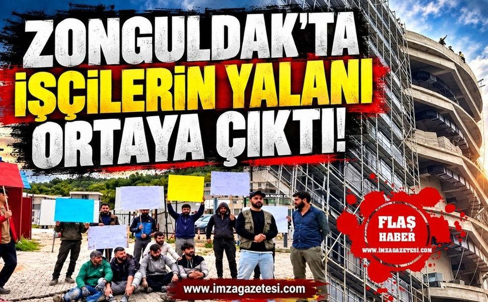 Zonguldak'ta İşçilerin Yalanı Ortaya Çıktı