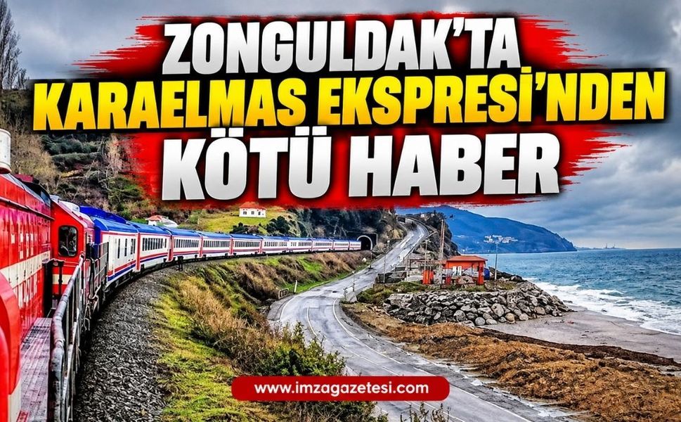 Zonguldak’ta Karaelmas Ekspresi’nden Kötü Haber