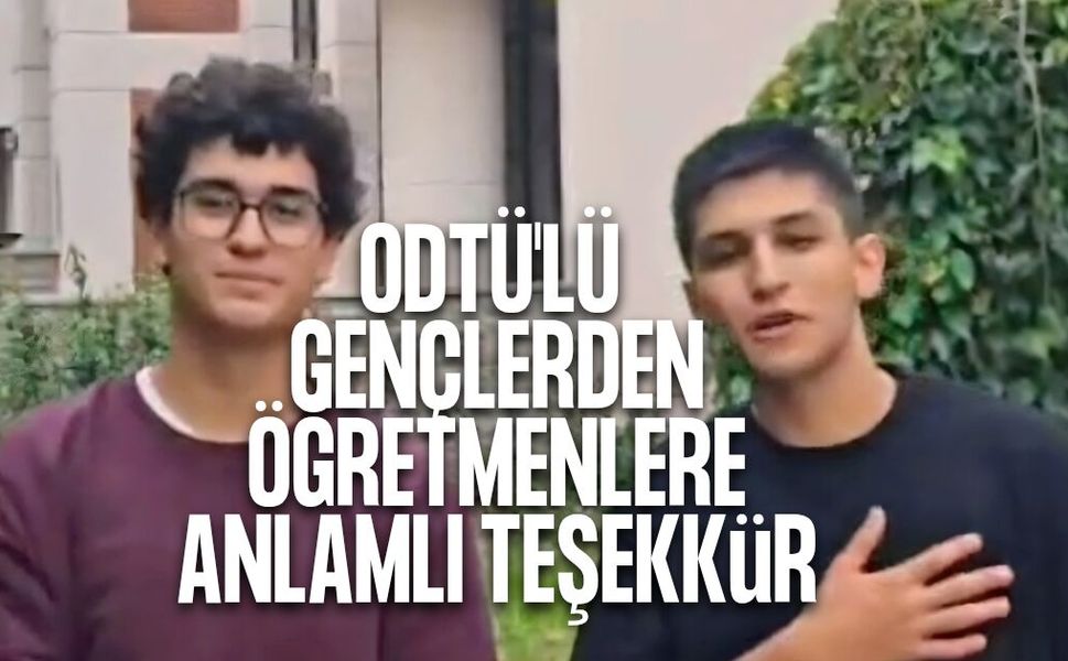 Zonguldaklı Gençler ODTÜ'yü Tanıtarak teşekkür etti