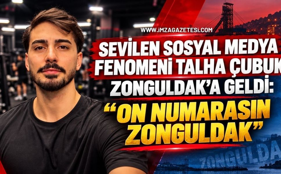 Sevilen Fenomen Zonguldak’a Geldi! Talha Çubuk’tan Dikkat Çeken Söz