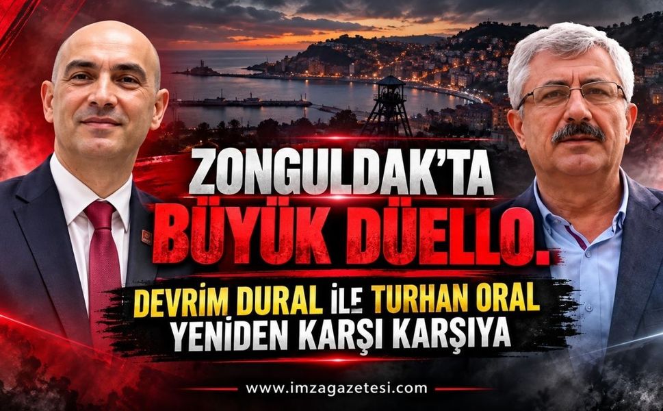 Zonguldak'ta Büyük Düello. Devrim Dural ile Turhan Oral Yeniden Karşı Karşıya