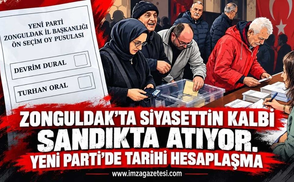 Zonguldak'ta Siyasettin Kalbi Sandıkta Atıyor. Yeni Parti'de Tarihi Hesaplaşma