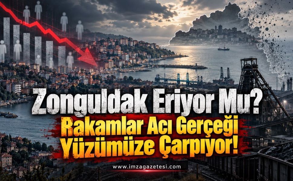 Zonguldak Eriyor Mu? Rakamlar Acı Gerçeği Yüzümüze Çarpıyor!
