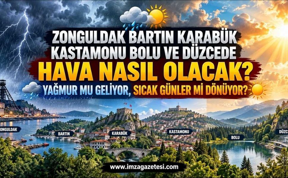 Batı Karadeniz'de Hava Nasıl Olacak? Yağmur mu Geliyor, Sıcak Günler geri mi Dönüyor?