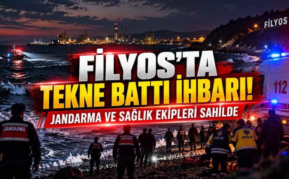 Zonguldak Filyos Açıklarında Tekne Battı İhbarı! Ekipler Harekete Geçti
