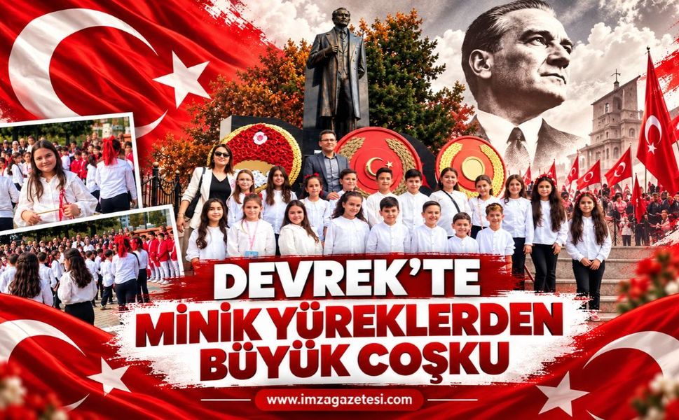 Devrek’te Minik Yüreklerden Büyük Coşku! Unutulmaz Cumhuriyet Bayramı Kutlaması