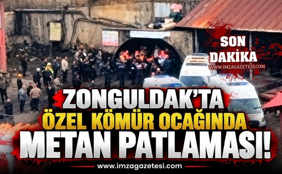 Zonguldak'ta Özel Kömür Ocağında Metan Patlaması!