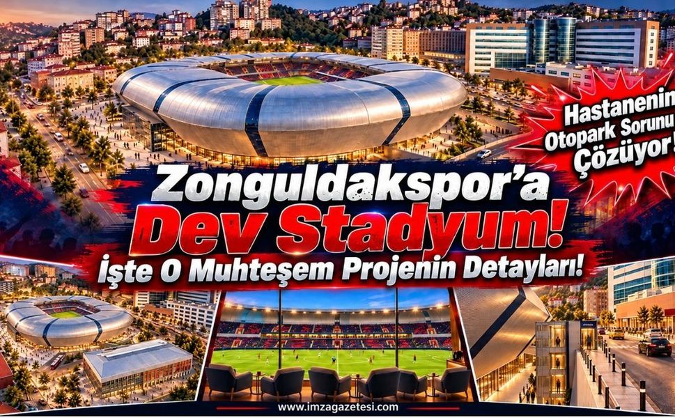Zonguldakspor’a Dev Stadyum. İşte O Muhteşem Projenin Detayları.