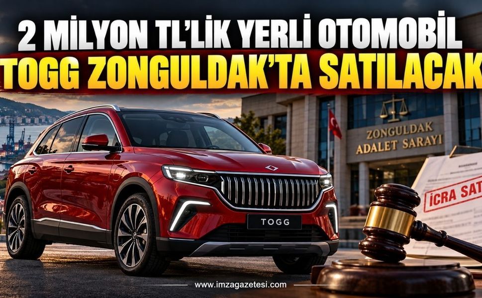 2 Milyon TL’lik Yerli Otomobil TOGG Zonguldak'ta Satılacak