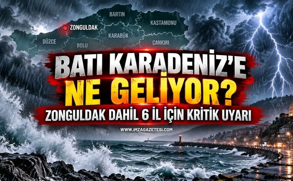 Zonguldak’ta Hava Tersine Dönüyor! 6 İli Etkileyecek Geliyor