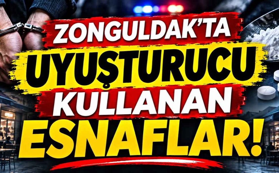 Zonguldak'ta Uyuş*urucu kullanan Esnaflar!