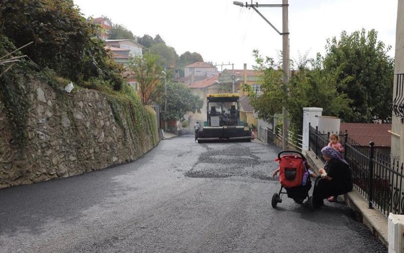 Buldanlı Sokak sakinleri asfalt çalışmasına tepki gösterdi! (2)