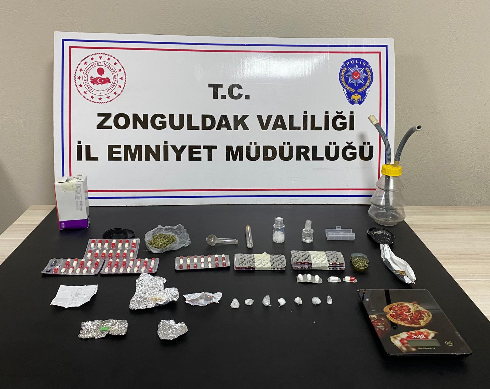 Ereğli'de uyuşturucu operasyonu!