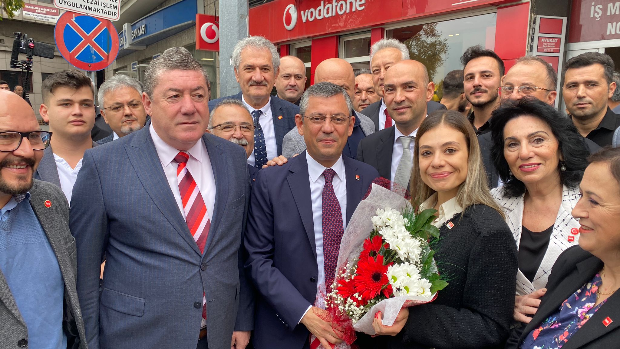 Özgür Özel ve Veli Ağbaba Zonguldak’ta