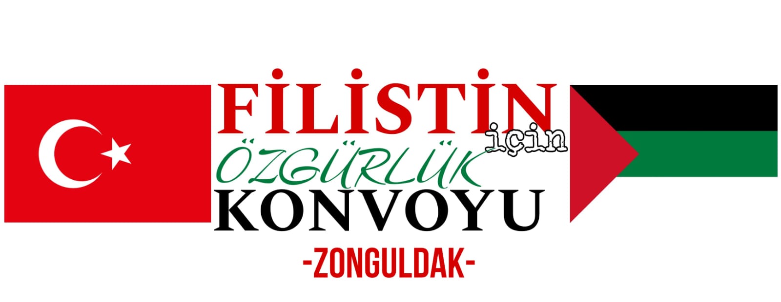Zonguldak Filistin'e destek için ayağa kalkıyor!