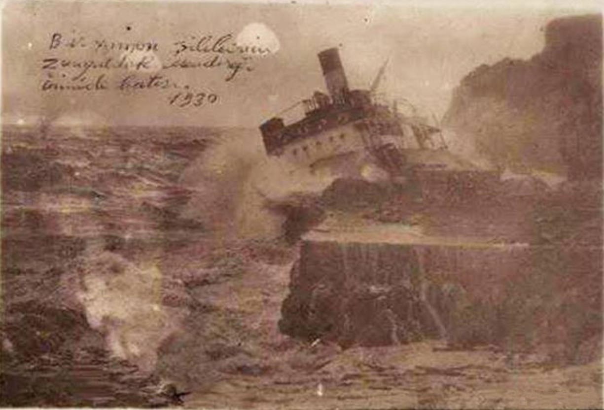 Büyük fırtına Zonguldak'ın Limanına dehşet saçtı! Yıl 1931.. (3)