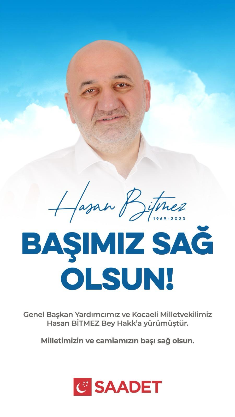 Türk Siyasetinin tecrübeli ismi Hasan Bitmez, TBMM'de yaşamını yitirdi!