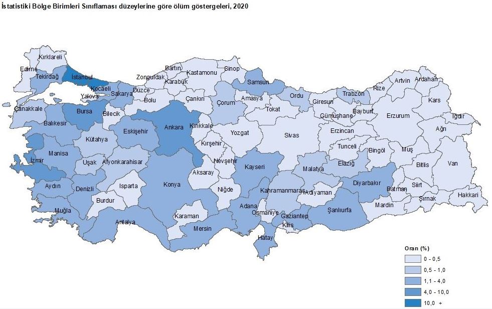 Zonguldaklı girişimciler yüzde 0,5'lik dilimde, Karabük ve Bartınlı girişimciler ise yüzde 0,2'lik dilimde yer aldı! (6)