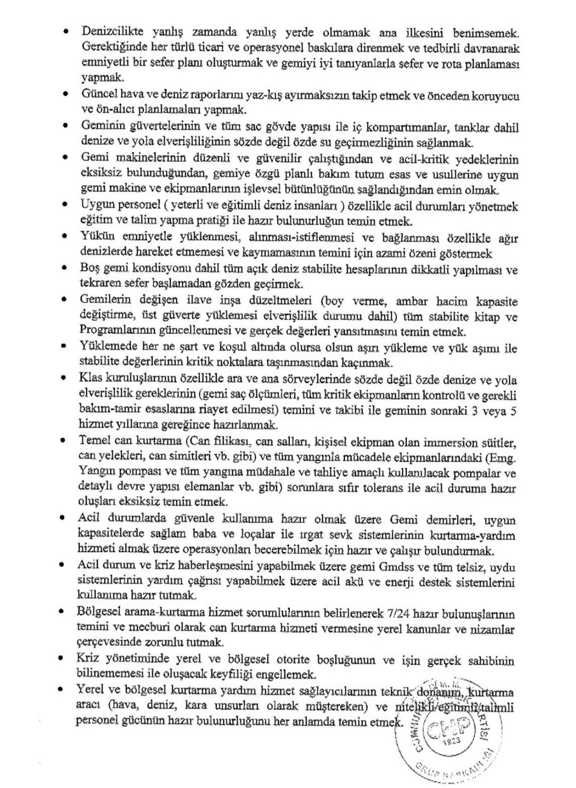 Denizcilik Faciası Meclis Gündeminde! Milletvekili Yavuzyılmaz Araştırma Komisyonu Istedi (4)