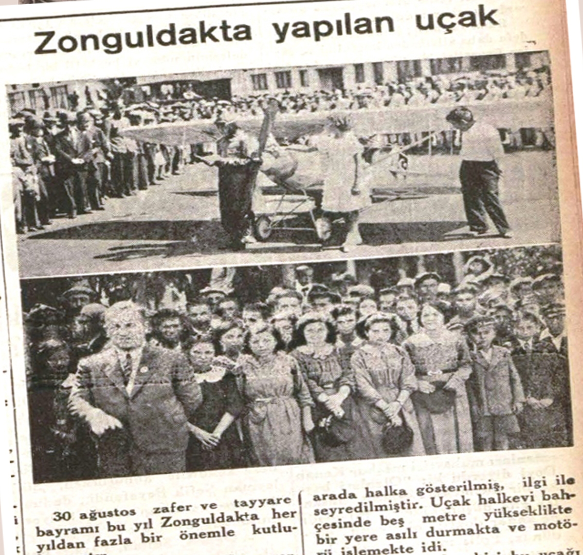 Zonguldak'ta Düzenlenen 30 Ağustos Zafer Ve Tayyare Bayramı, Geçmiş Yıllarda Büyük Bir Coşkuyla Kutlanıyordu. (1)
