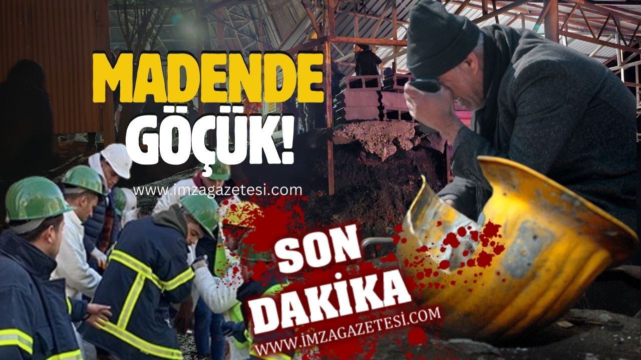 Zonguldak'ta Maden Ocağında Göçük!