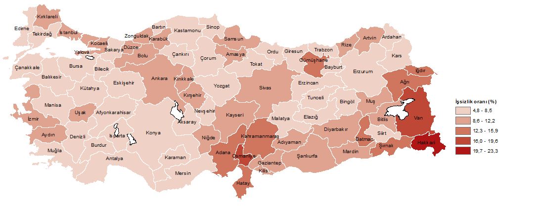 Tüi̇k Işsizliğin En Yüksek Olduğu Ili Açıkladı! Zonguldak, Karabük Ve Bartın'da Oranlar Nasılzonguldak Haberleri̇1 (1)