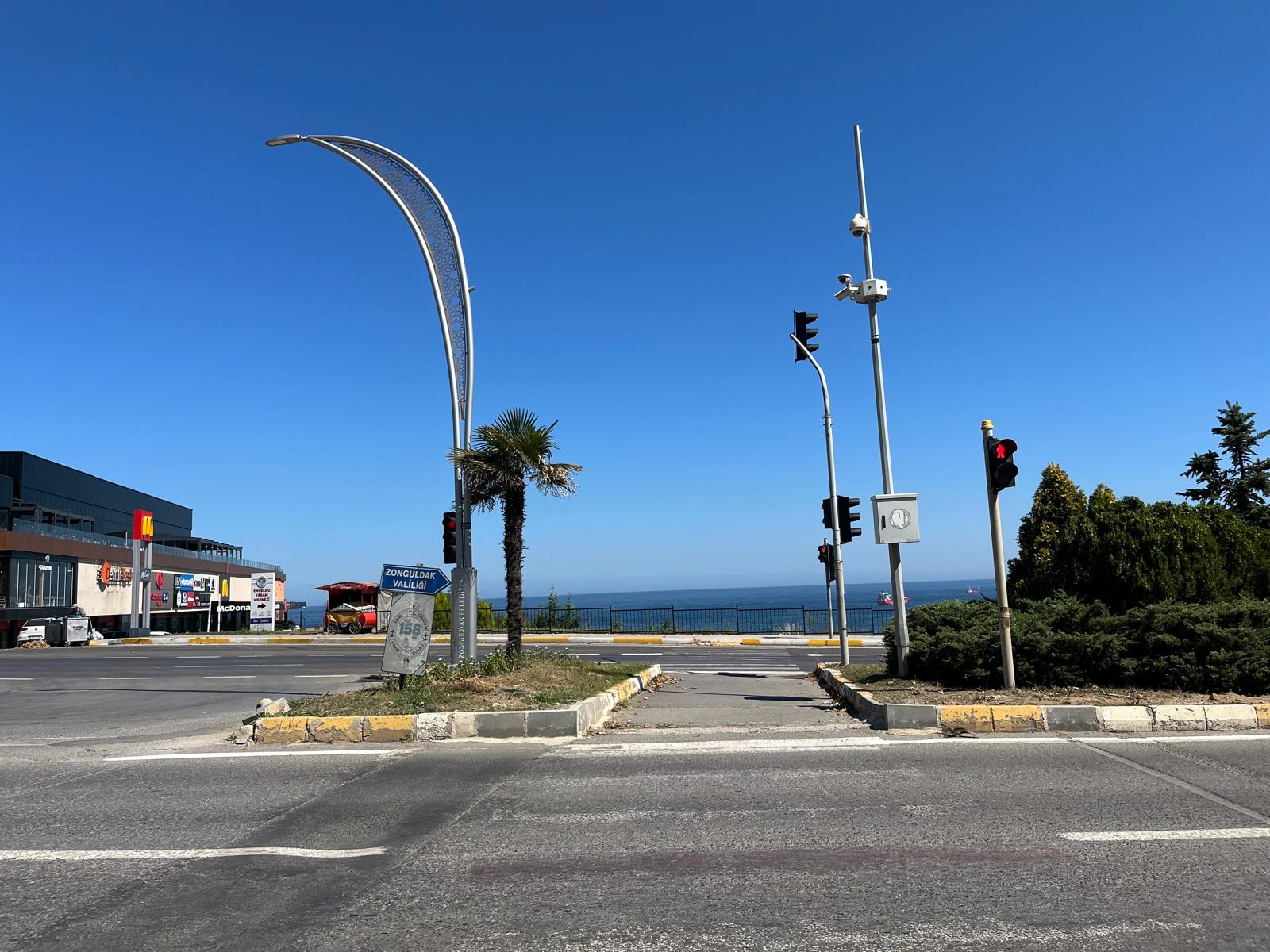 İmza Gazetesi Yazınca, Emniyet Müdürlüğü Karşısındaki Eksiklik Giderildi!2Zonguldak (2)