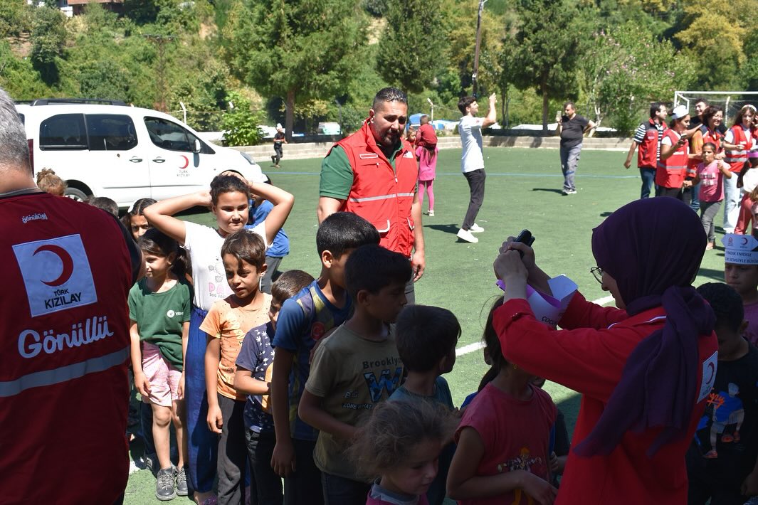 Zonguldak'ta Kızılay'dan Mevsimlik İşçilerin Çocuklarına Özel Etkinlik.. (1)