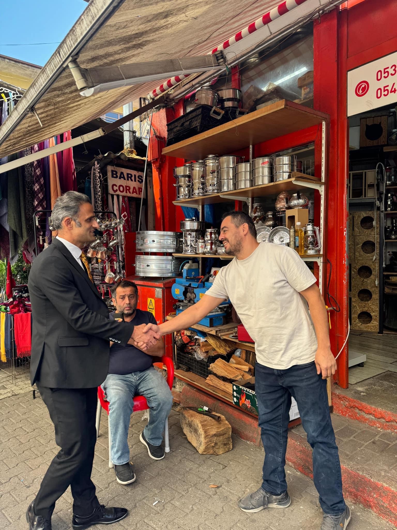 Kaymakam Adem Kaya’dan Esnaf Ziyareti... Zonguldak Haberleri̇ (1)