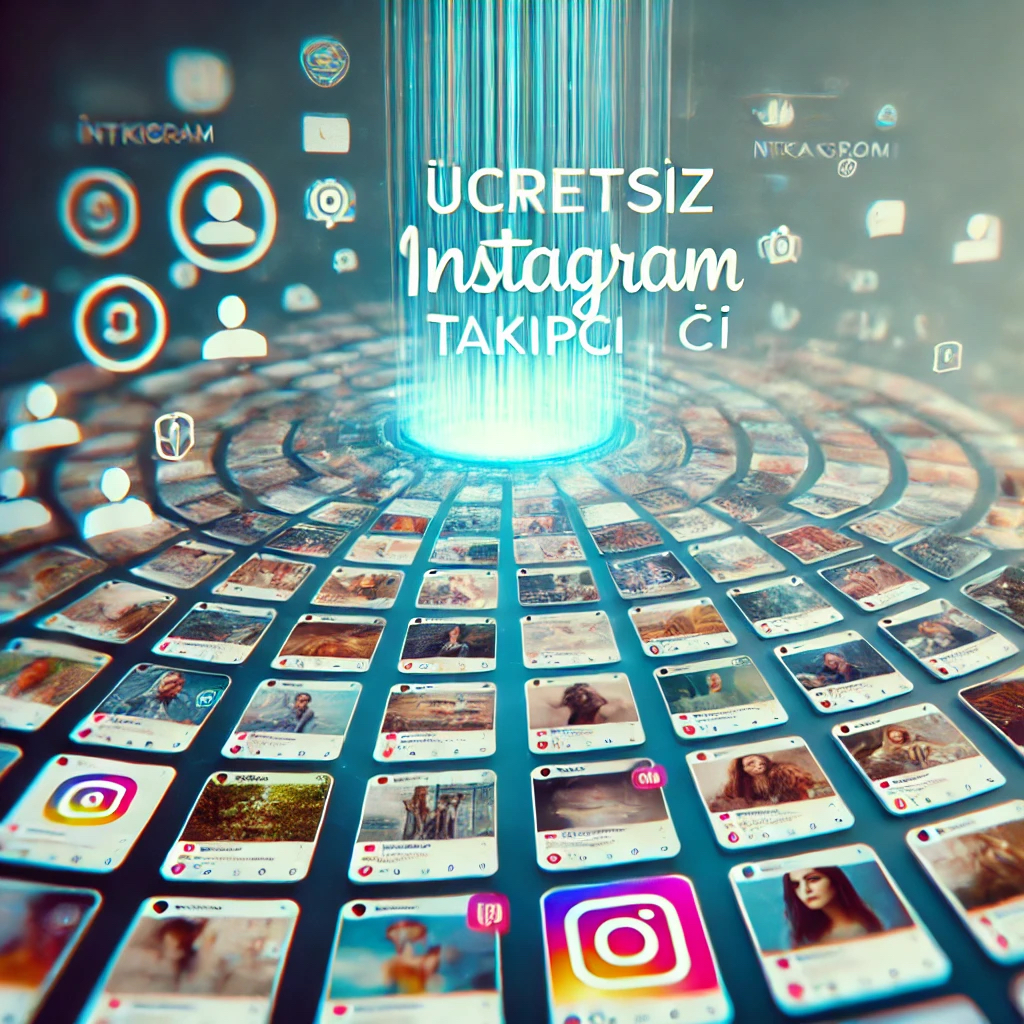 Dall·e 2024 10 22 15.10.28 An Instagram Explore Page Showing Various Account Posts, With A Visual Effect Of The Follower Counts Rapidly Increasing On These Accounts. In The Back Kopyası