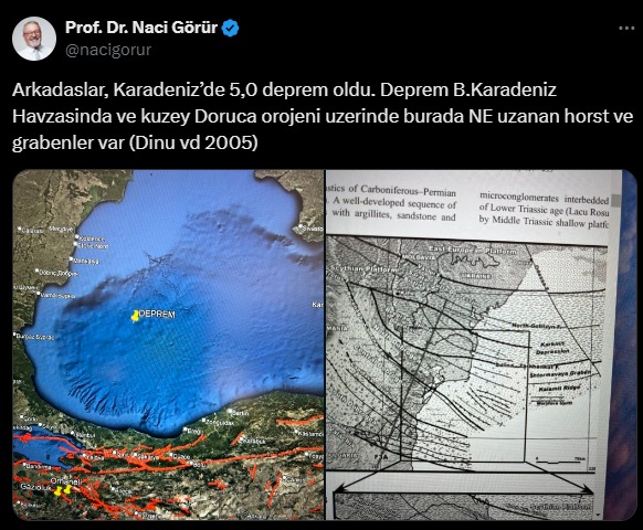 Deprem Uzmanı Naci Görür, Zonguldak'ta Da Hissedilen Bartın Depremi Hakkında Konuştu!Zonguldak Haberleri