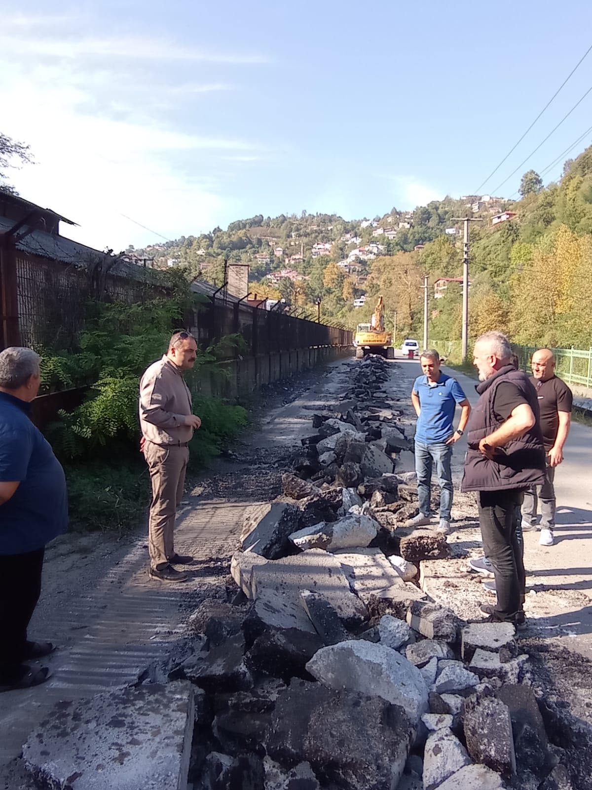 Kozlu'da Su Hattı Yenileme Projesine Başkan Dökmeci'den İnceleme...kozlu Haberleri (2)