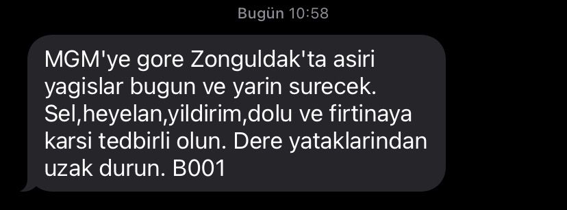 Mgm'den Ve Afad'tan Zonguldak'a Uyarı Üstüne Uyarı!