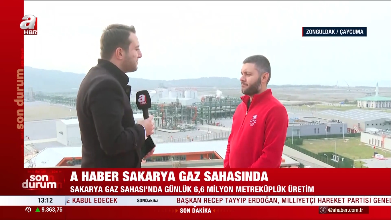 Filyos-Sakarya Gaz Sahası'ndan Dev Adım! A Haber Filyos'ta!-ZONGULDAK HABERLERİ