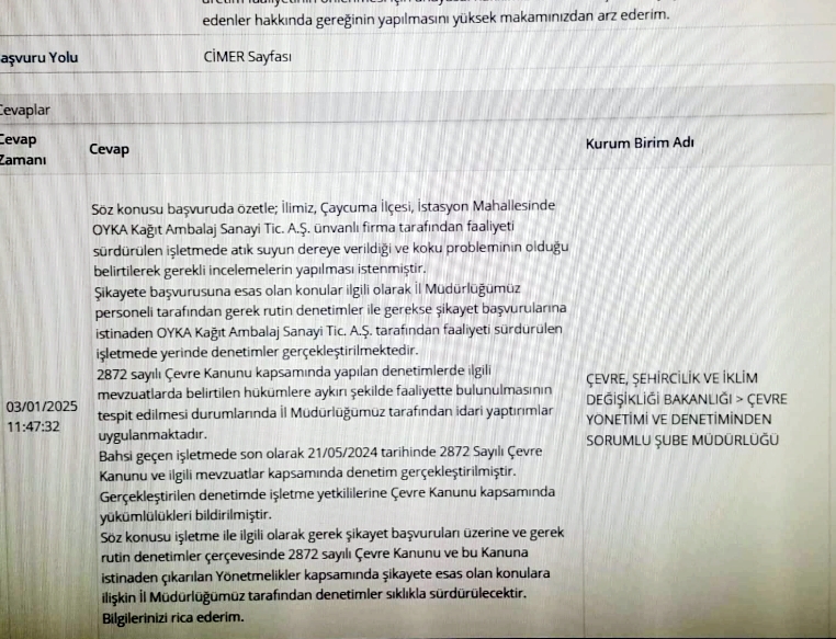 Çaycuma'da Alarm! Fabrika Hayatı Vatandaşlara Zindan Etti! Çaycuma Haberleri (2)