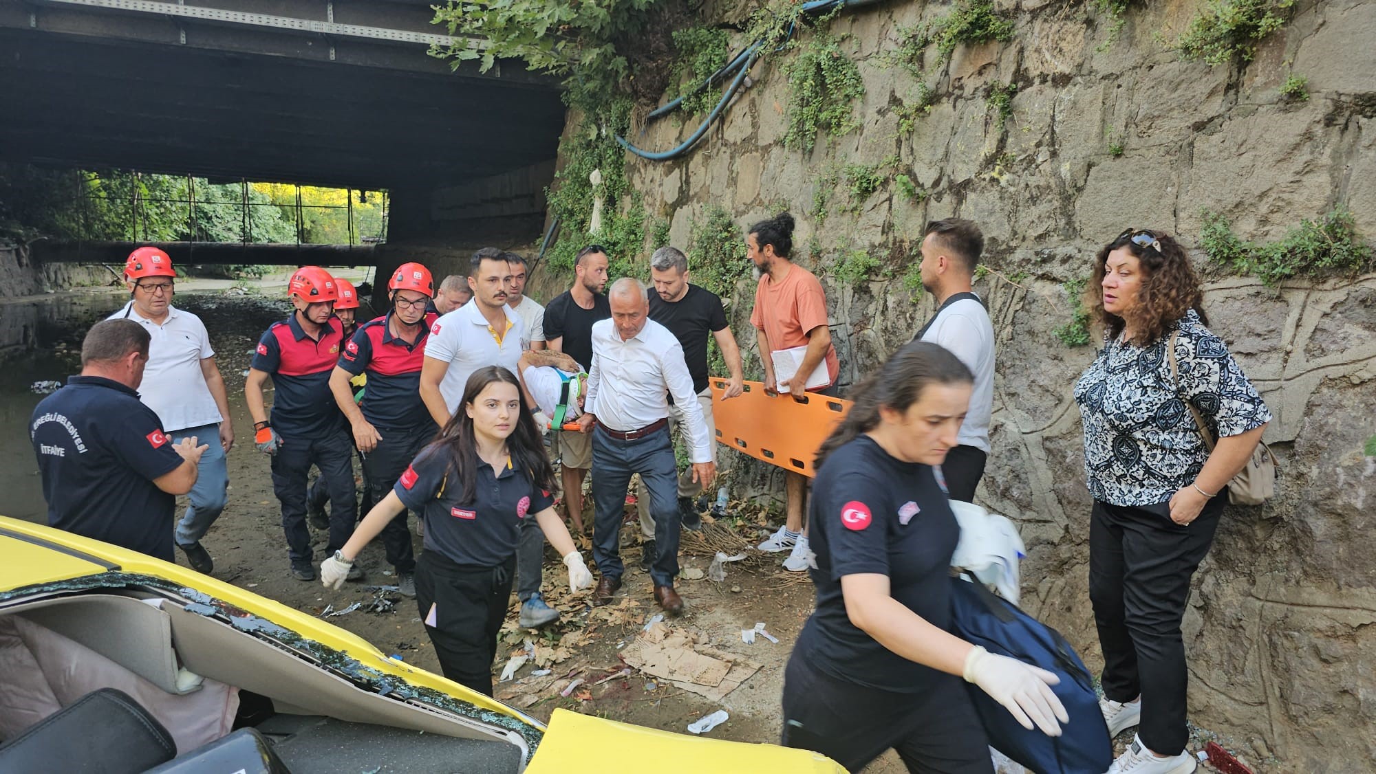 Ereğli’de Trafik Dehşeti! Gözyaşlarına Boğuldu! Ereğli Haber (3)