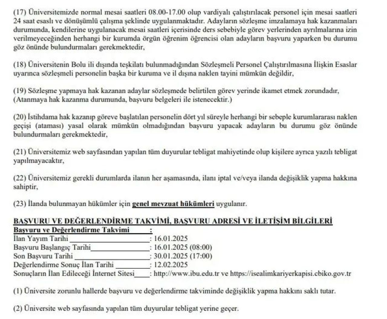 Kpss Puanı 50 Ve Üzeri Olanlara Müjde! Üniversite Personel Alacak! İş İlanı Haberleri (3)