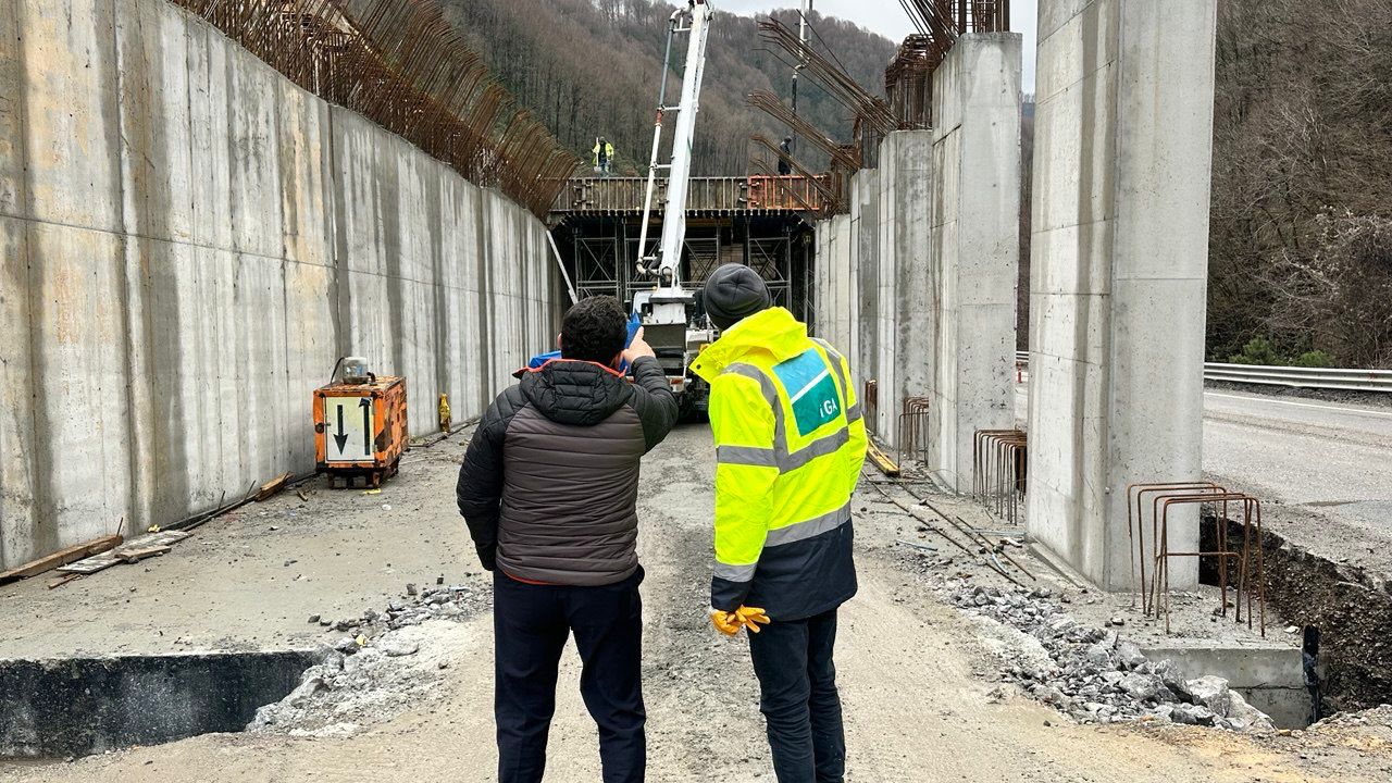 Zonguldak-Ankara Yolunda Heyelan Tehlikesine Karşı Kalkan! Muammer Avcı Açıkladı! | Zonguldak Haberleri