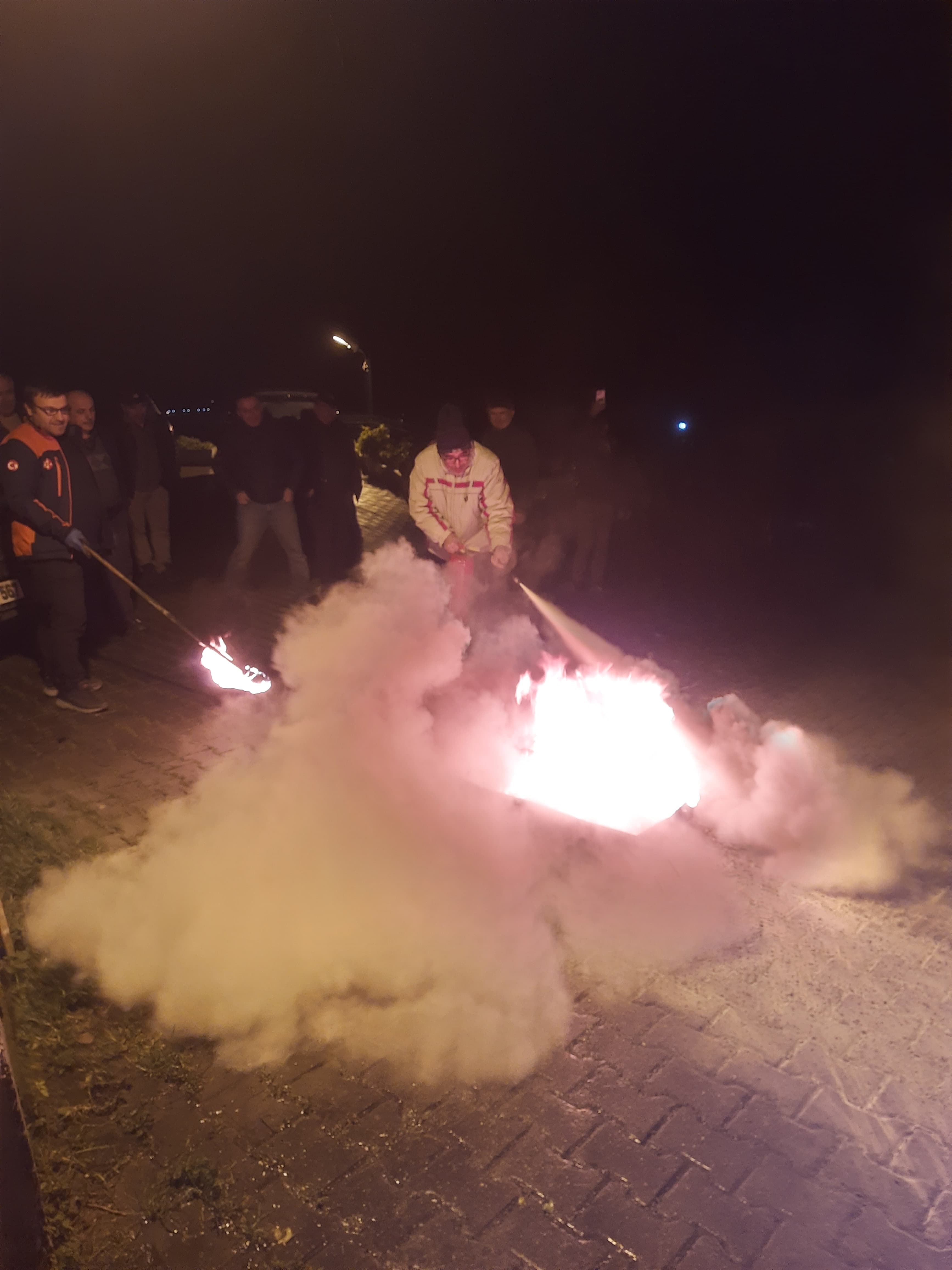 Zonguldak'ta yangın! AFAD'dan gerçeğini aratmayan tatbikat! | Zonguldak Haberleri